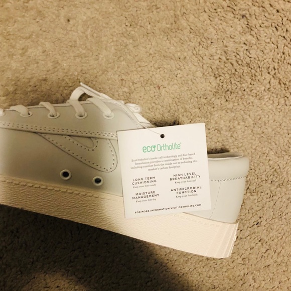 Tretorn Womens Nylite 2 Plus Leather Sneakers - Picture 4 of 7